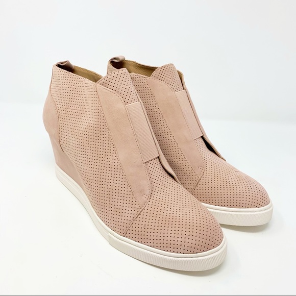 LINEA PAOLO Felicia Platform Wedge Bootie Sneaker. - Picture 4 of 8